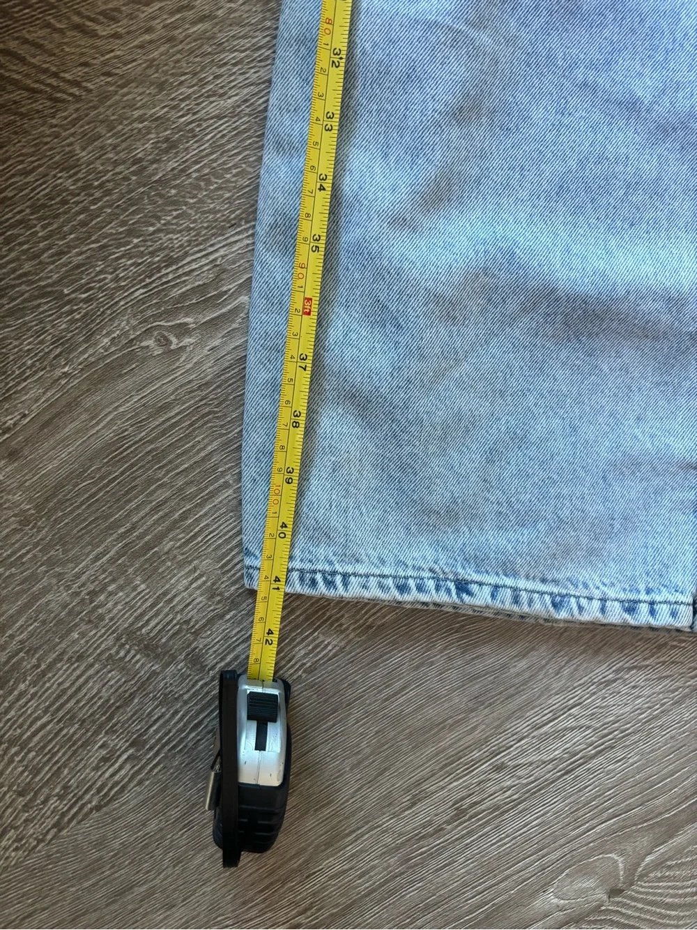 rag & bone Light Blue Straight-Leg Jeans